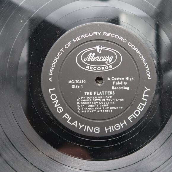 The Platters Remember When LP Record Vinyl Stereo MG 20410 R&B 1950s Vintage - Picture 7 of 7